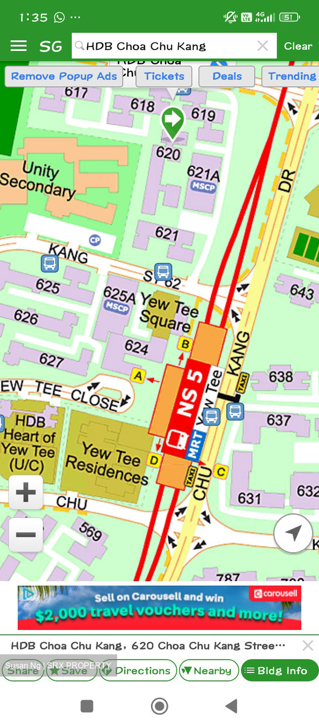 Blk 620 Choa Chu Kang Street 62 (Choa Chu Kang), HDB 4 Rooms #478968421